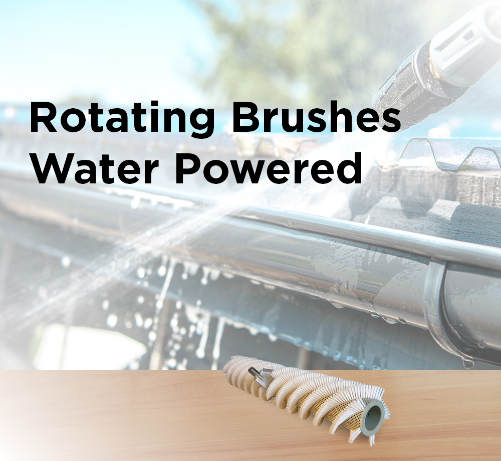 ProTool Rotary Brush 32 in (80 cm) Water Powered (159-135): Rotary Brushes